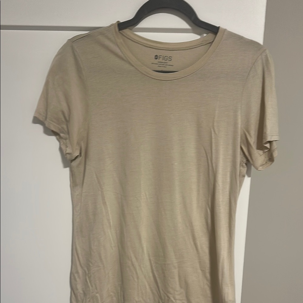 Figs Women’s Tan T-Shirt